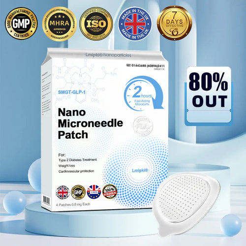 【Last Day Promotion 60% OFF🥇】 Lmipki® NIDDK-Tirzepatide Nano Microneedle Patch🧀(Zero Pain, 24/7 Release | Lose 20lbs FAST | 90% Sugar Drop | )
