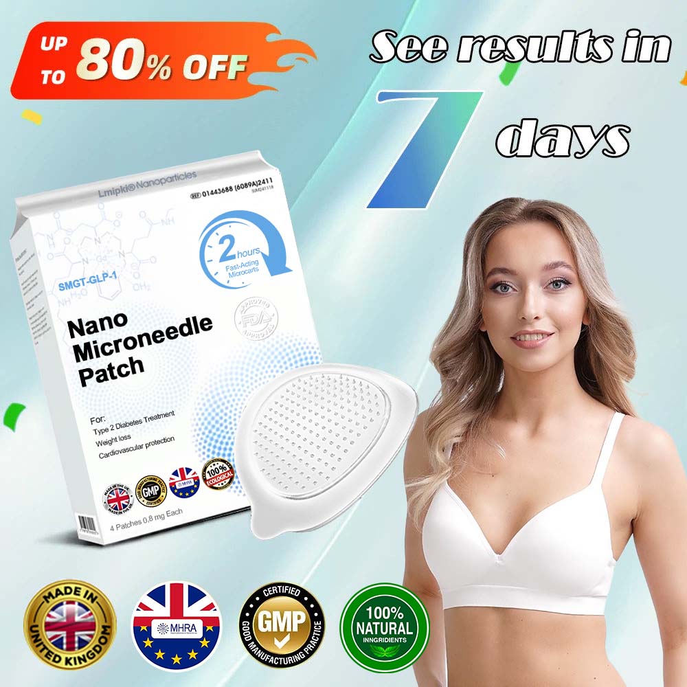 【Last Day Promotion 60% OFF🥇】 Lmipki® NIDDK-Tirzepatide Nano Microneedle Patch🧀(Zero Pain, 24/7 Release | Lose 20lbs FAST | 90% Sugar Drop | )