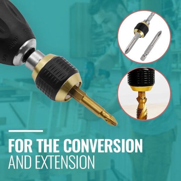 (🎁2025New Year Hot Sale🎁)Quick-release Hexagon Drill Bit Coupling